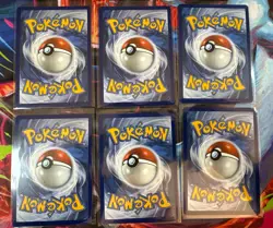 6 Pokemon TCG Black Bolt / White Flare Pokeball Pattern Lot Mint! - Image 2