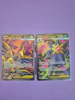 Pokemon TCG Perfect Order Mega Starmie EX Mega Skarmony EX Lot Of 2 Cards - Image 1