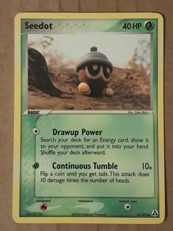 Pokemon Seedot 61/92 Ex Legend Maker NM-Mt See Pictures - Image 1