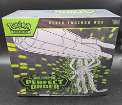 Pokemon TCG: Mega Evolution 3: Perfect Order: Elite Trainer Box Sealed - Image 1
