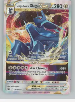 Origin Forme Dialga VSTAR SWSH256 Holo Promo Sword & Shield Promo Pokemon NM - Image 1