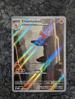 Charmeleon - 169/165 - Scarlet & Violet 151 Illustration Rare Pokemon TCG - Image 1