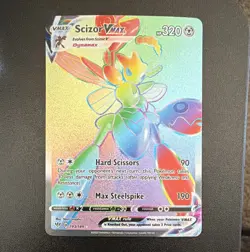 Pokemon TCG Scizor VMAX 193/189 Darkness Ablaze Secret Rare Holo Eng HP320 - Image 1