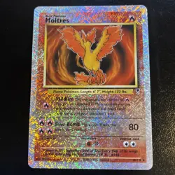 Pokemon Moltres 30/110 Reverse Holo Legendary Collection 2002 Rare LP + - Image 1