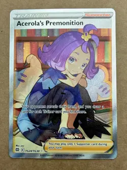 Pokemon TCG - Brilliant Stars - Acerola's Premonition TG24/TG30 Trainer Gallery - Image 1