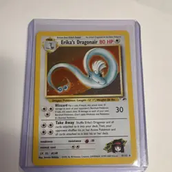 WoTC Pokemon Erika's Dragonair Gym Heroes 4/132 Holo Rare- Swirl - Image 1