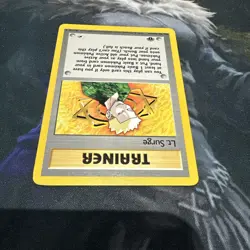 Pokemon TCG Lt. Surge 101/132 Gym Heroes 1st Edition Near Mint NM - Image 3