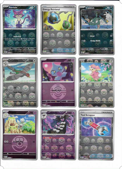 Pokemon Card Batch (Pokeballs) Black Bolt & White Flare and Ascended Heroes - Image 1