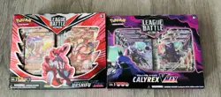 Pokemon League Battle:First Strike Urshifu, Calyrex, Corviknight Vmax NIB - Image 2