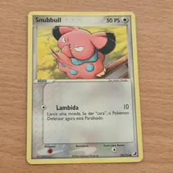 Snubbull (UF 74)●Ex Unseen Forces●2005●Pokemon●COMMON●PORTUGUESE●LP●101 - Image 1