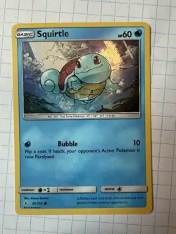 Squirtle 33/214 (Holo) - Pokemon TCG Unbroken Bonds - Image 1