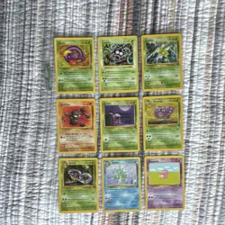 Pokemon TCG 100+ Card Lot Base Set/Team Rocket 1999 English Vintage - Image 3