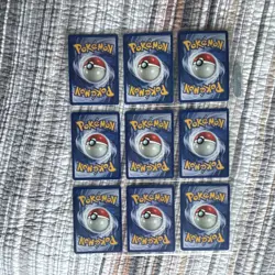 Pokemon TCG 100+ Card Lot Base Set/Team Rocket 1999 English Vintage - Image 4