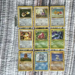 Pokemon TCG 100+ Card Lot Base Set/Team Rocket 1999 English Vintage - Image 5