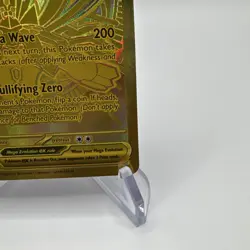 Nintendo Pokemon Mega Zygarde EX 124/088 Evolutions Secret Rare Full Art Holo - Image 4