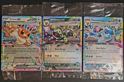 Pokemon TCG Prismatic Evolutions Eevee/Umbreon/Glaceon Ex Stamped Promos - Image 1
