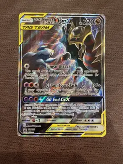 Pokemon TCG Garchomp & Giratina GX SM193 Sun & Moon Promo Card - Image 1