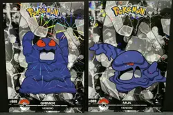 GRIMER X MUK - POKEMON BLACK DARK CRYSTAL CARD COLLECTION HOLO - Image 1