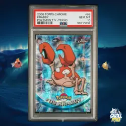 2000 Pokemon Topps Chrome TEKNO KRABBY PSA 10 💎 - Image 1