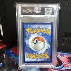PSA 9 Bulbasaur 133/132 Me01: Mega Evolution Stamped Illustration Rare Holo 2025 - Image 2