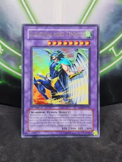 Yugioh Elemental Hero Tempest EEN-EN034 Ultra Rare 1st Edition NM - Image 1