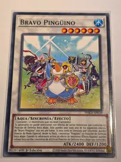 Penguin Brave●SPANISH●YUGIOH●PHRA●2020●COMMON●1st ED●NM●E063 - Image 1