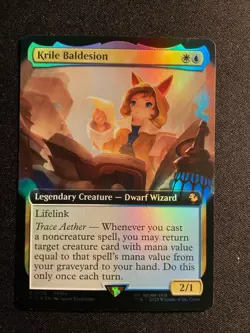 MTG Final Fantasy - Krile Baldesion (Extended Art - Foil) - (FIC 0176) NM - Image 1