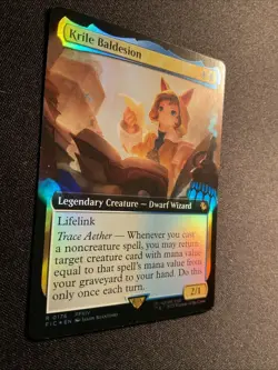 MTG Final Fantasy - Krile Baldesion (Extended Art - Foil) - (FIC 0176) NM - Image 3