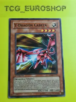 Y-DRAGON HEAD ● YUGIOH ● DPKB ● SPANISH ● COMMON ● 1st EDITION ● 2010 ● NM #2715 - Image 1