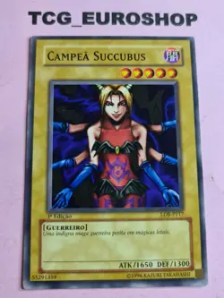SUCCUBUS KNIGHT | YuGiOh | LOB | Common | 1st | 2002 | PORTUGUESE | NM #27/07 - Image 1