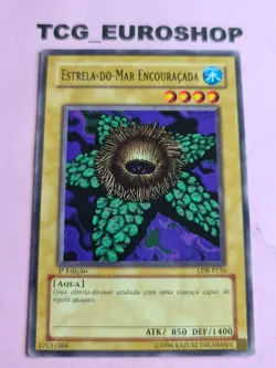 Armored Starfish | YuGiOh | LOB | Common | 1st | 2002 | PORTUGUESE | NM #27/07 - Image 1