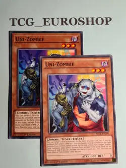 UNI-ZOMBIE (×2) ● YUGIOH ● SR07 / SECE ● COMMON ● ENGLISH ● NM #2905 - Image 1