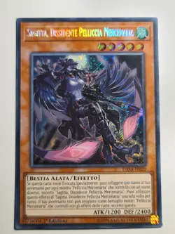 Sagitta, Maverick Fur Hire●YUGIOH●DASA●2018●ITALIAN●SECRET RARE●1st ED●NM #1075 - Image 1