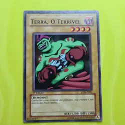 Terra The Terrible | YUGIOH | LOB | 2002 | 1st ED | COMMON | PORTUGUESE NM #21 - Image 1