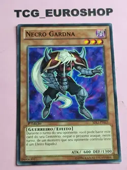 NECRO GARDNA▪YUGIOH▪SDLI▪COMMON▪2014▪PORTUGUESE▪1st ED▪NM #P8/06 - Image 1