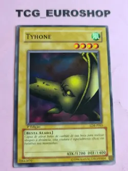 Tyhone | YUGIOH | LOB | 2002 | 1st Edition | PORTUGUESE | COMMON | NM #27/06 - Image 1