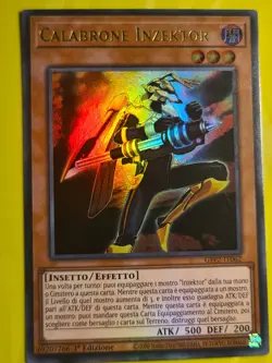 Inzektor Hornet●YUGIOH●GFP2●2022●ITALIAN●ULTRA RARE●1st EDITION●NM #07486 - Image 1