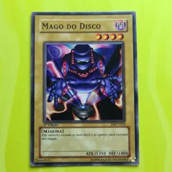Disk Magician | YUGIOH | PMT | 2003 | 1st ED | COMMON | PORTUGUESE NM #21 - Image 1