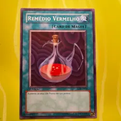 RED MEDICINE●YUGIOH●LOB●2002●PORTUGUESE●1st ED●LP #53 - Image 1