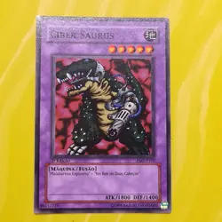CYBER SAURUS | YUGIOH | PMT | 2003 | 1st Edition | PORTUGUESE | COMMON | NM #54 - Image 1