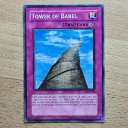 TOWER OF BABEL | YUGIOH | IOC | 2005 | COMMON | 1st Edition | ENGLISH | NM #55 - Image 1