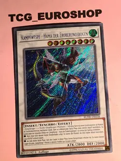 BATTLEWASP - HAMA THE CONQUERING BOW | YUGIOH | BLHR | GERMAN | SECRET RARE #88 - Image 1
