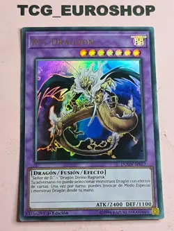 KING DRAGUN ● YUGIOH ● DUOV ● SPANISH ● 1st ● ULTRA RARE ● NM ● #2720 - Image 1