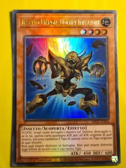 Mimicking Man-Eater Bug●YUGIOH●MP22●ITALIAN●2022●ULTRA RARE●1st ED●NM●07188 - Image 1