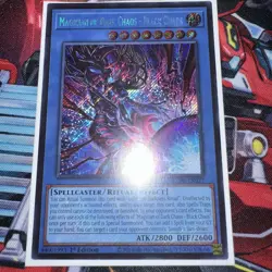 Magician of Dark Chaos - Black Chaos - CORI-EN027 - Secret Rare YuGiOh - Image 1