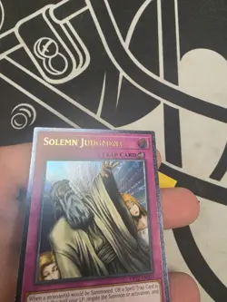 Solemn Judgment (UTR) OP12-EN003 OTS Tournament Pack 12 Unlimited NM - Image 4