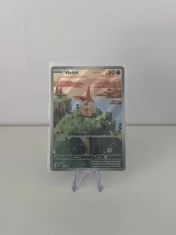 Pokemon TCG Victini SVP 208 Promo Illustration Black Bolt White Flare Near Mint - Image 1