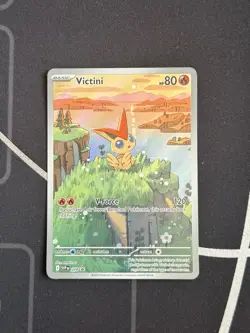 Pokemon TCG Victini SVP 208 Promo Illustration Black Bolt White Flare Near Mint - Image 3