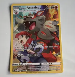 The Pokemon Company Hisuian Arcanine TG08/TG30 Ultra Rare Holo EN 130 HP - Image 1