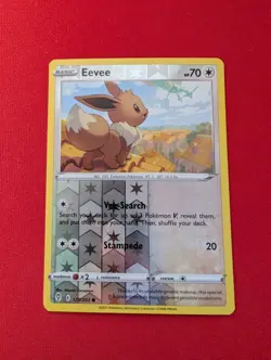 Eevee 125/203 Common Evolving Skies Pokemon Reverse Holo - NM - Image 1